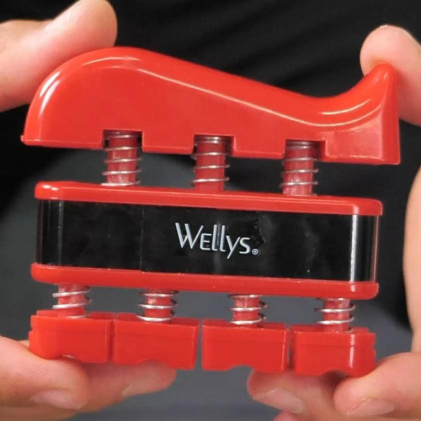 Hand and finger trainer - red