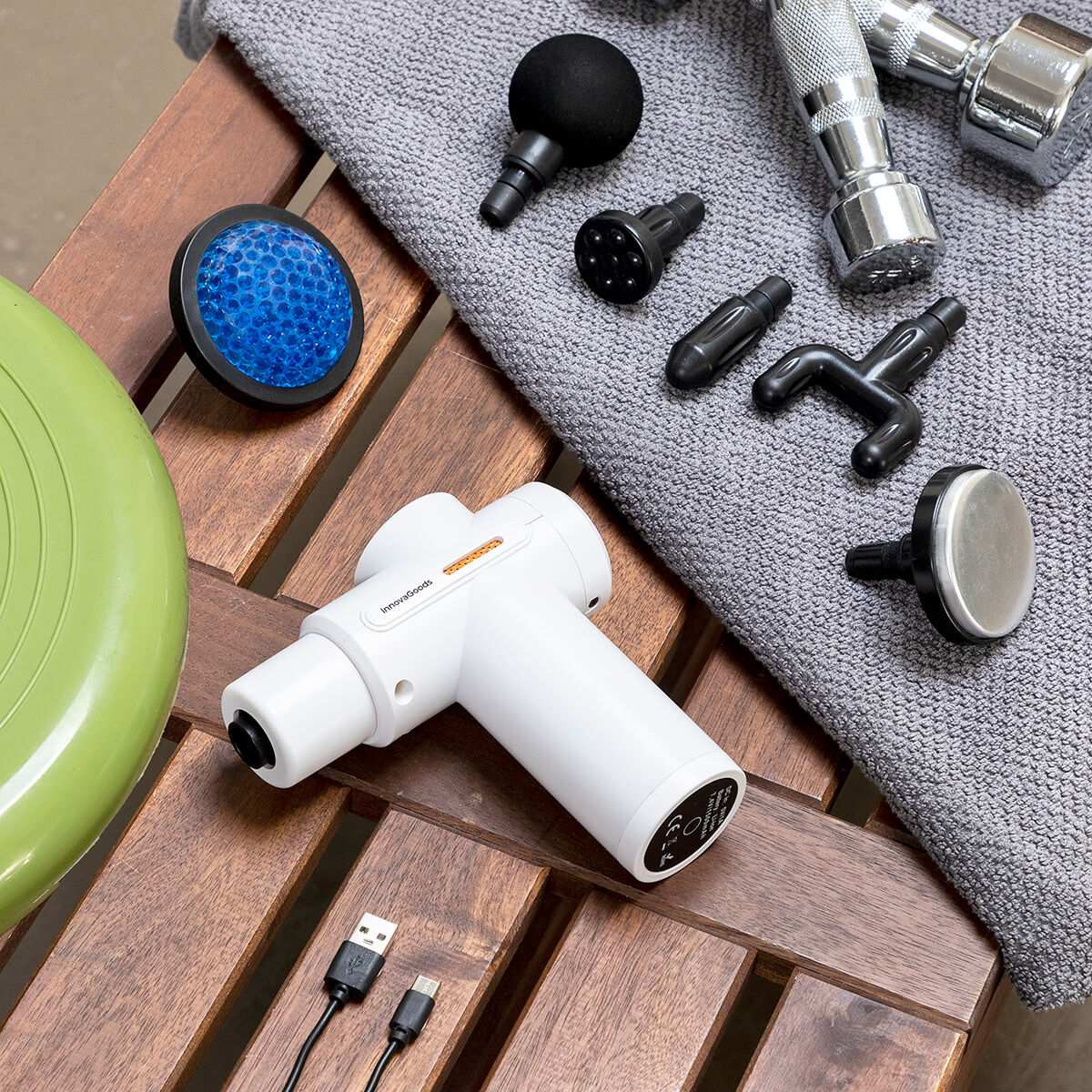 Multifunctioneel massagepistool