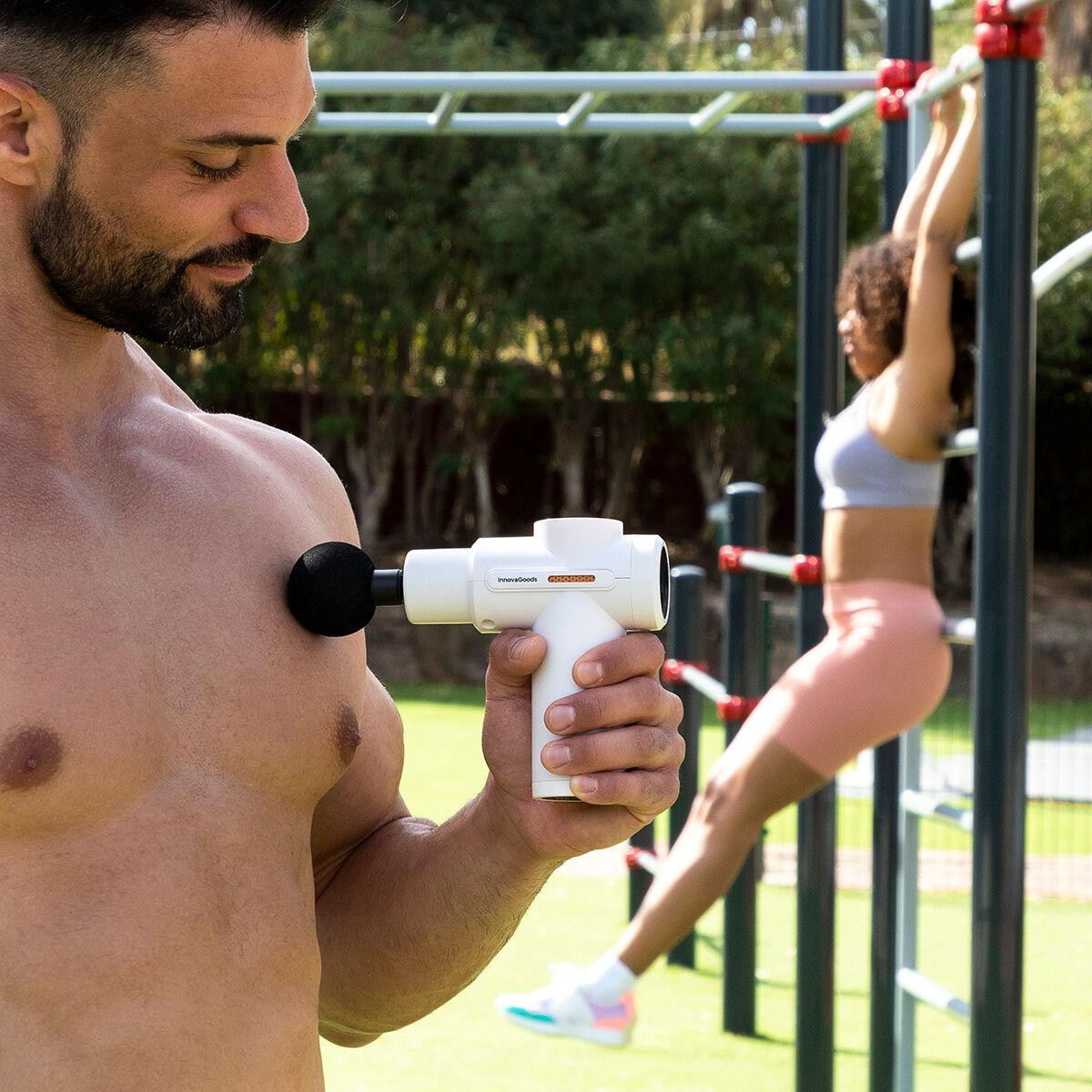 Multifunctional massage gun