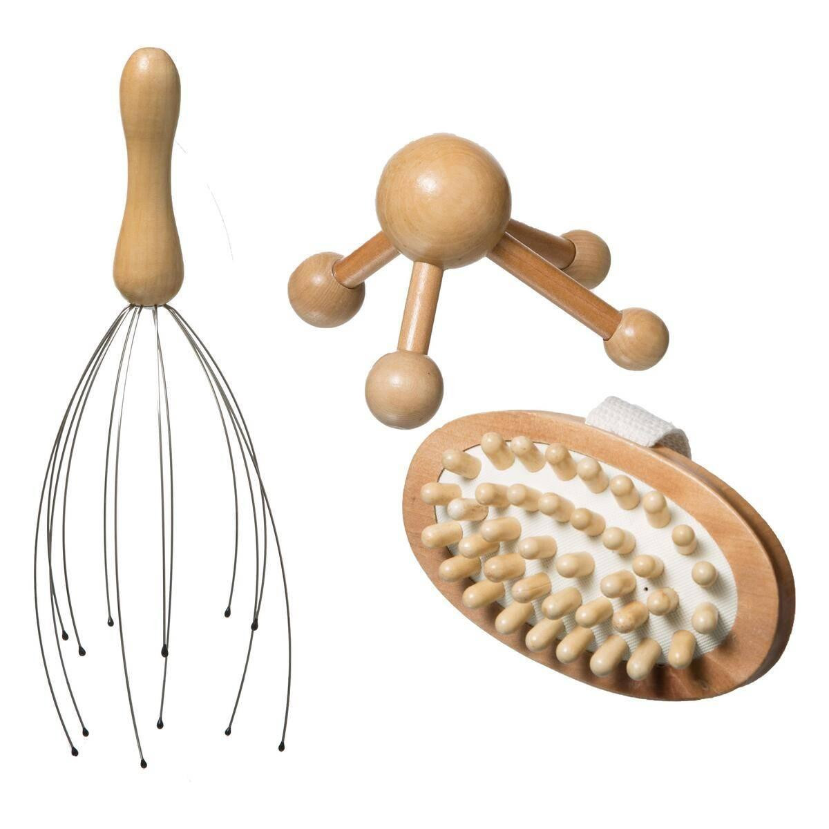 3-part massage set