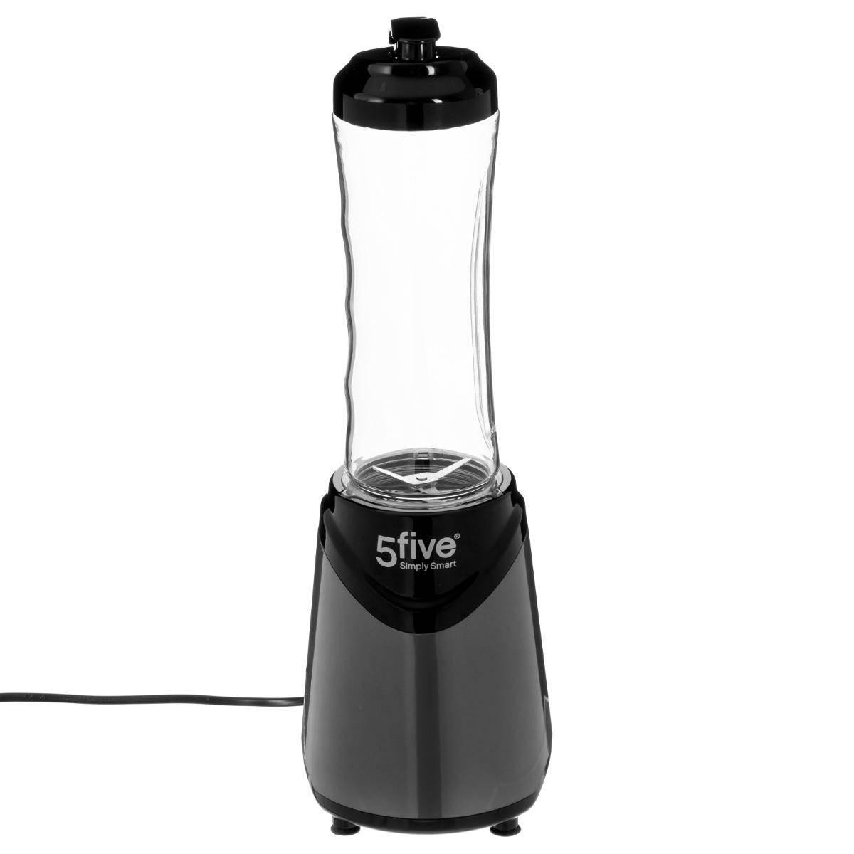 Compact blender with bottle - dark gray