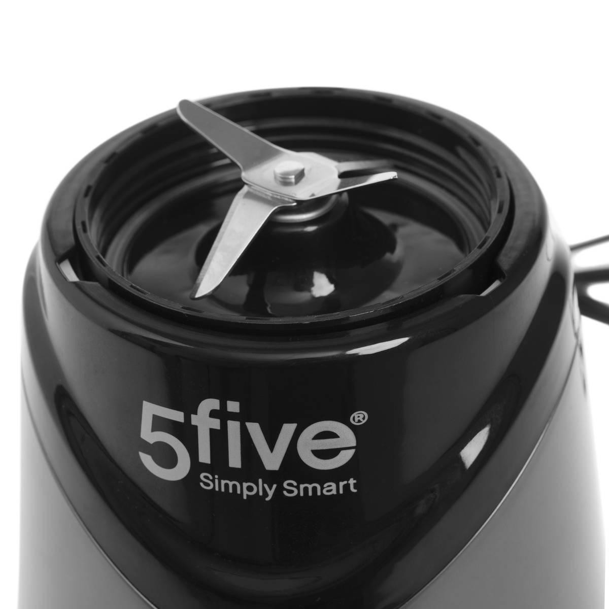 Compact blender with bottle - dark gray