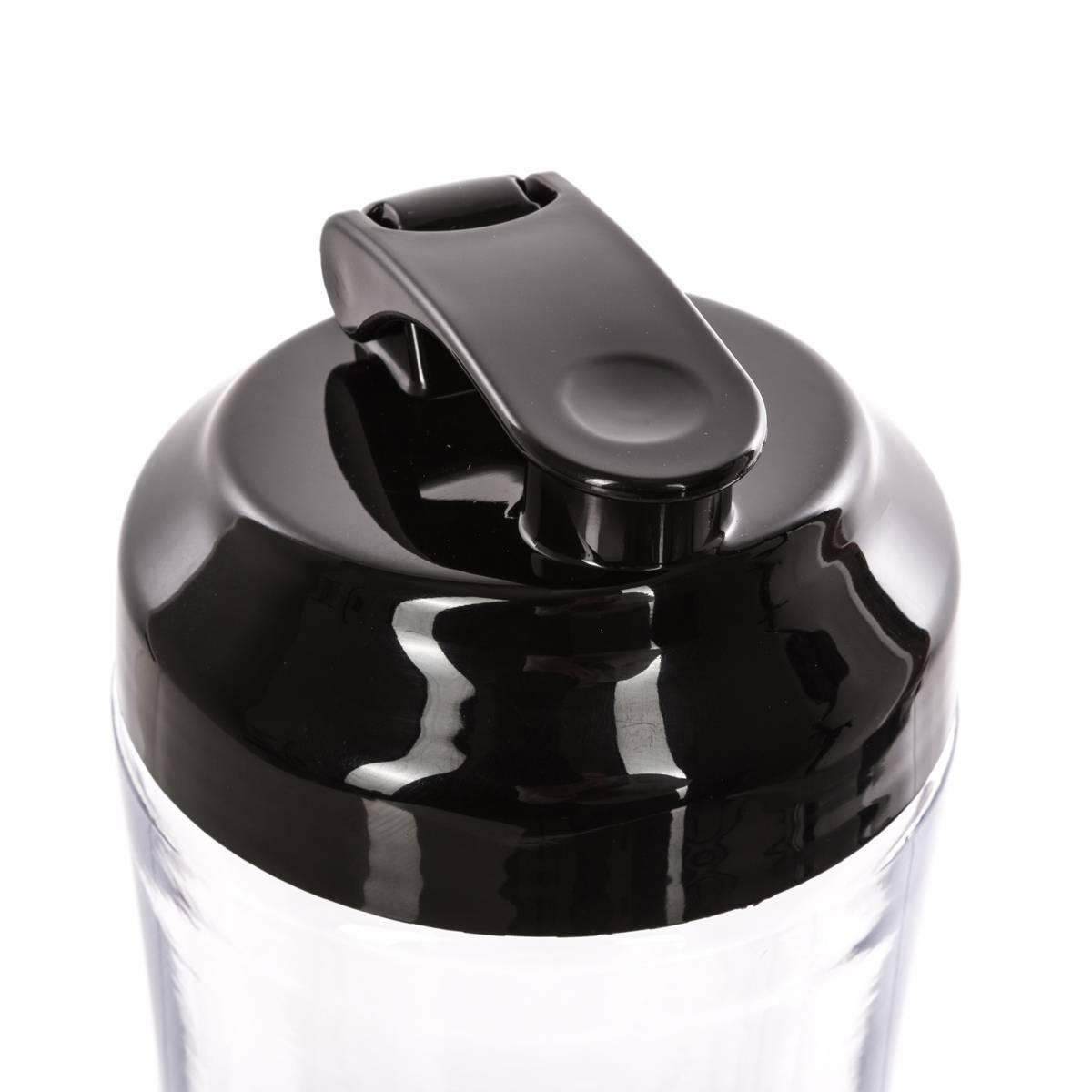 Compact blender with bottle - dark gray