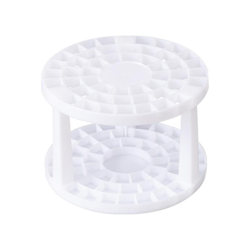 Holder for makeup brushes - white
