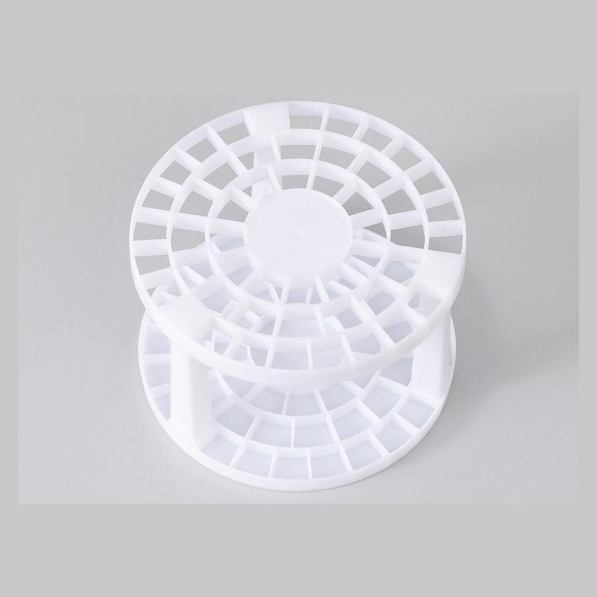Holder for makeup brushes - white