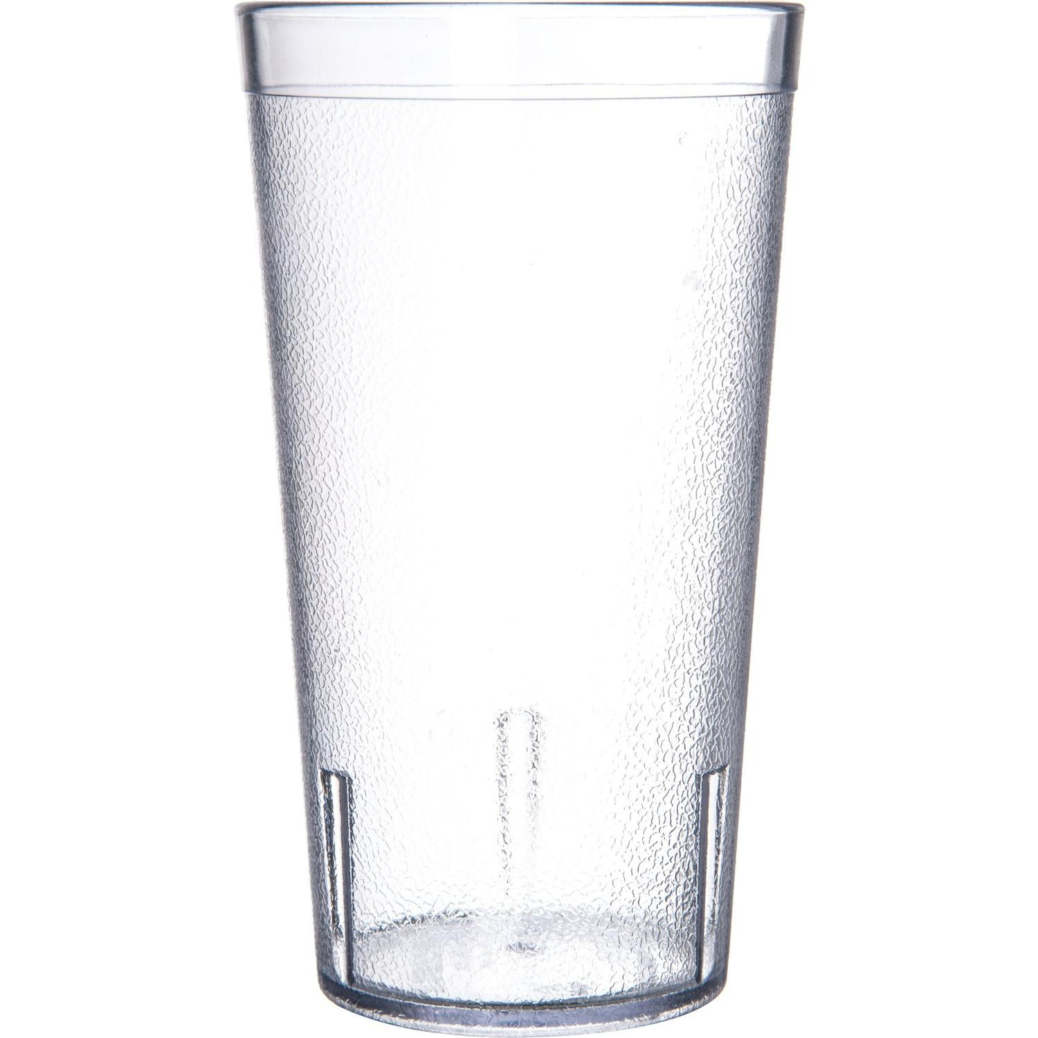 Frosted plastic mug - Transparent