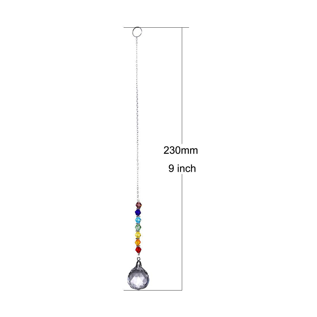 Pendurar Chakra Decoração com Cristal