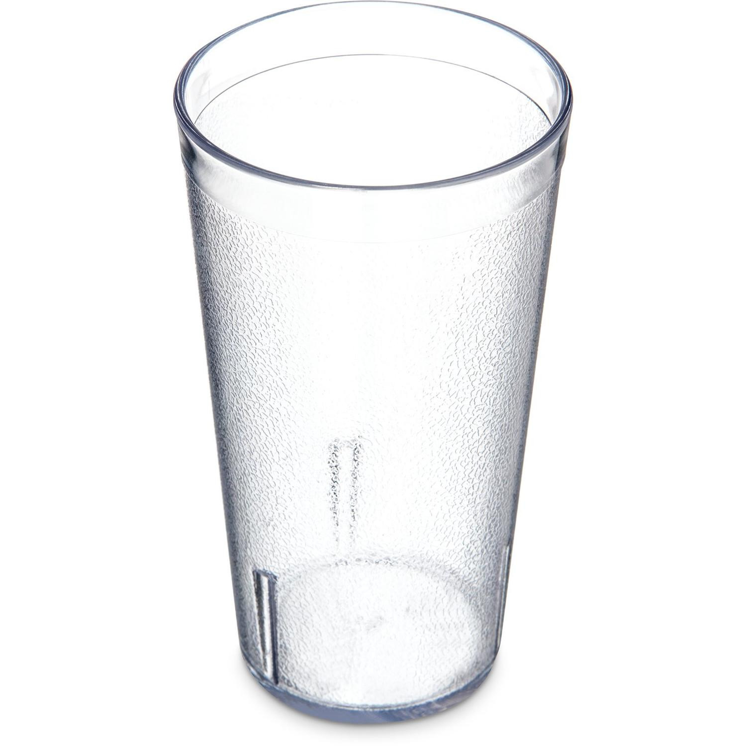 Frosted plastic mug - Transparent