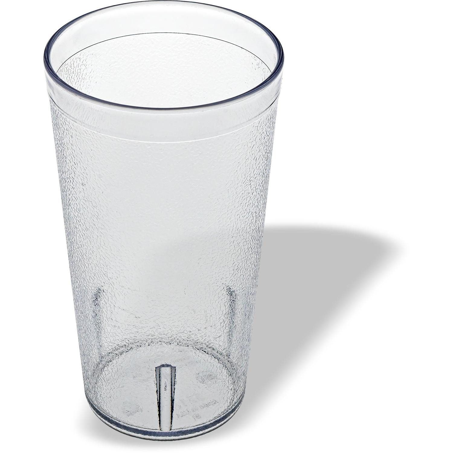 Frosted plastic mug - Transparent