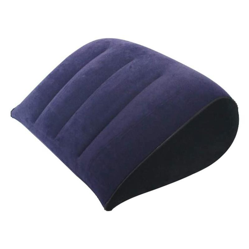 Opblaasbaar multifunctioneel kussen - blauw