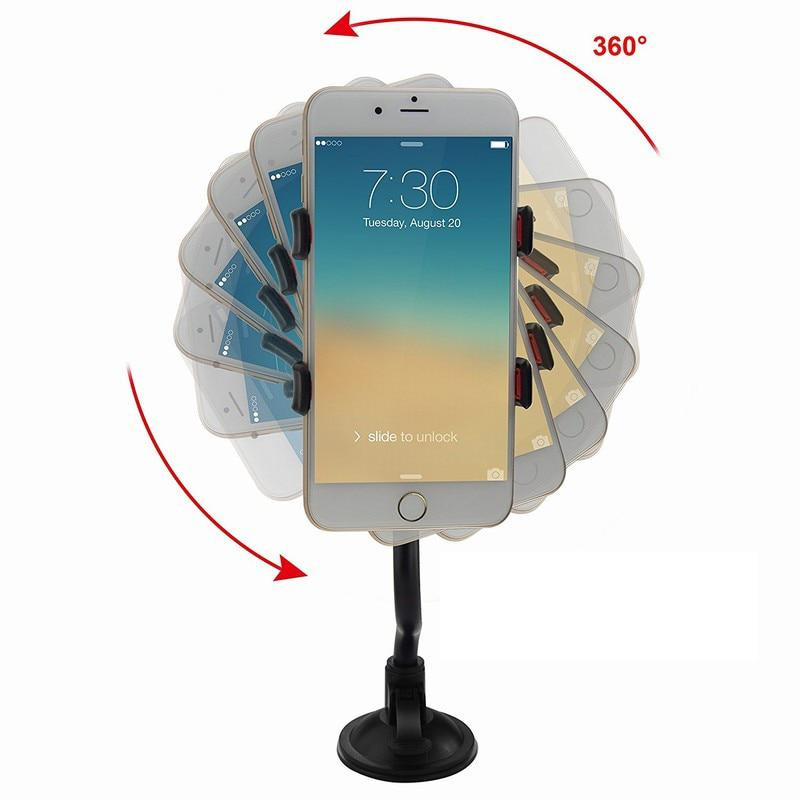 Multifunctional mobile holder with suction plug