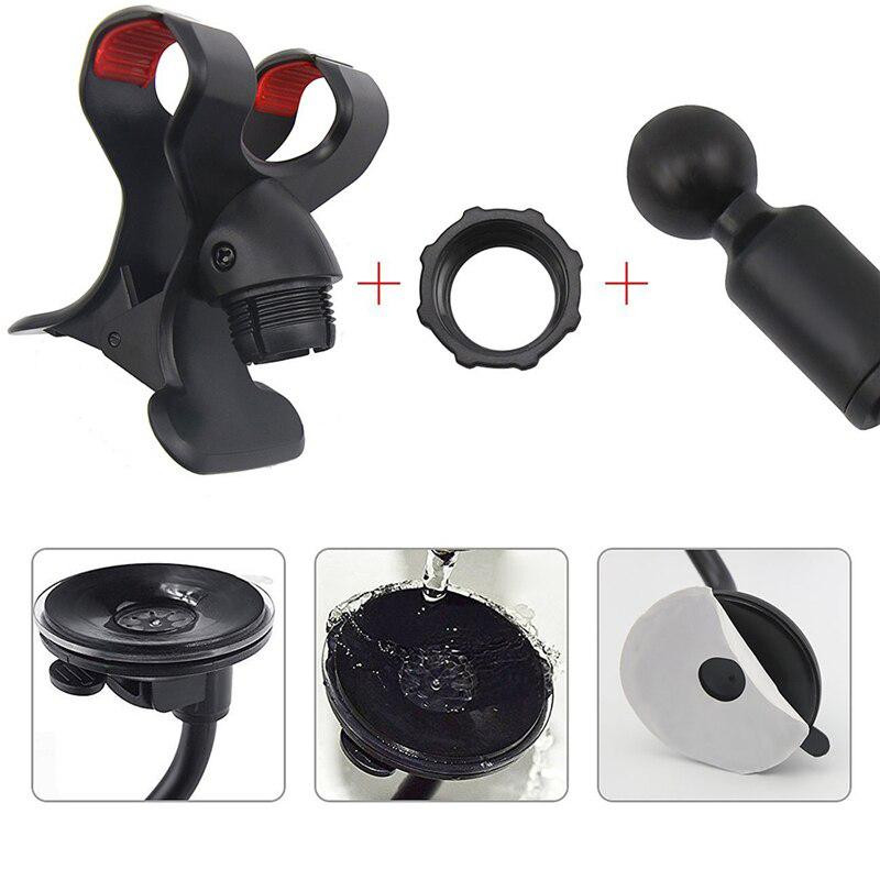 Multifunctional mobile holder with suction plug