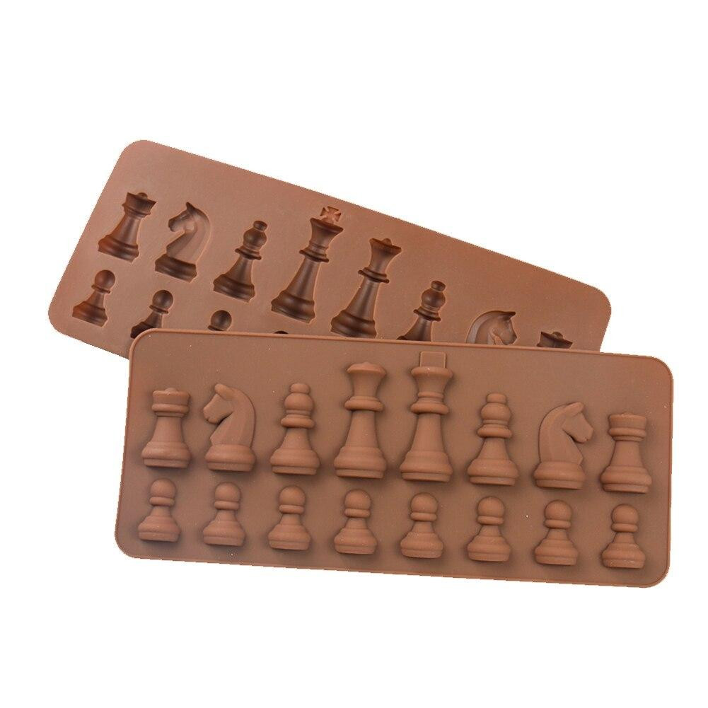 Chocolate shape - silicone - chess