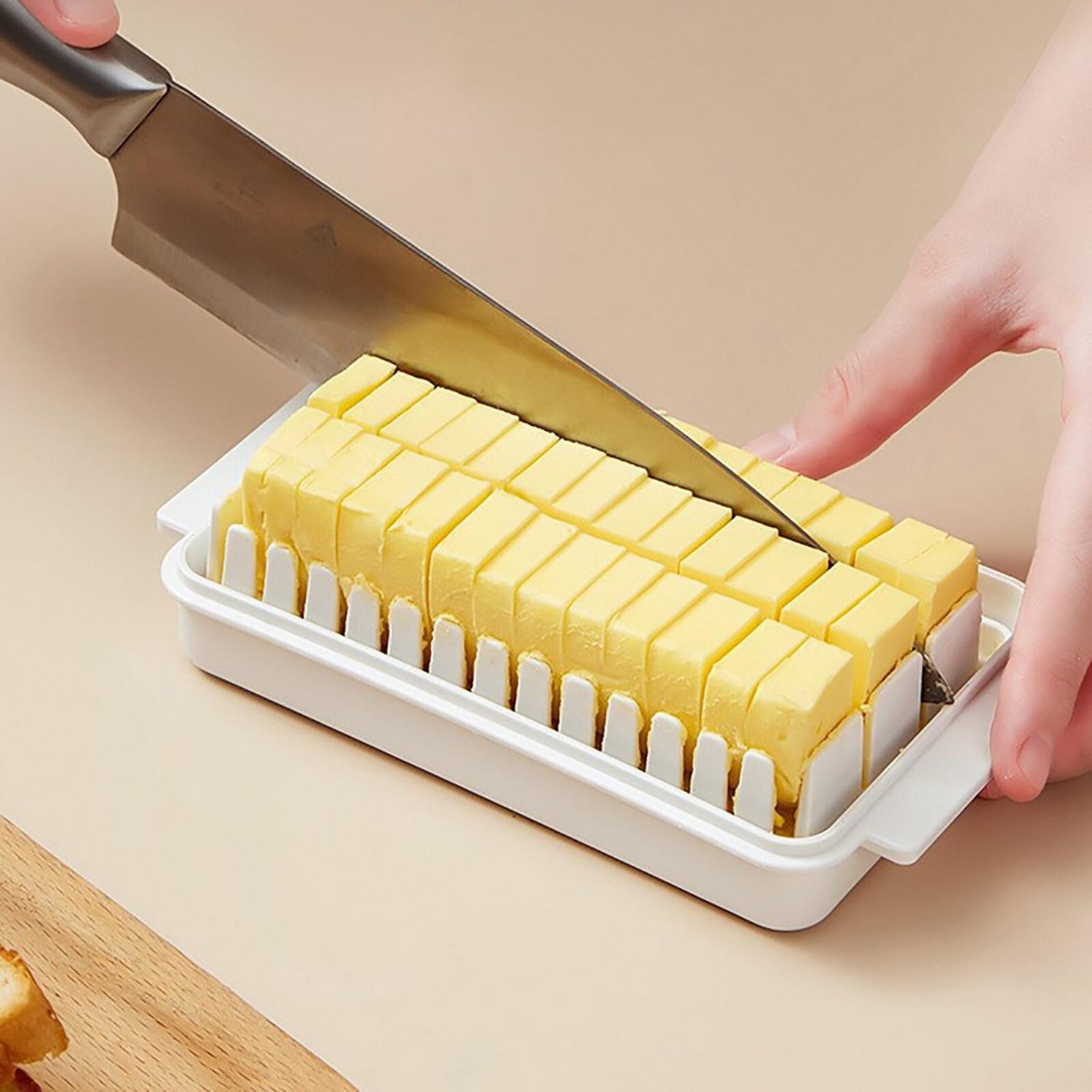 Smart butter container with lid