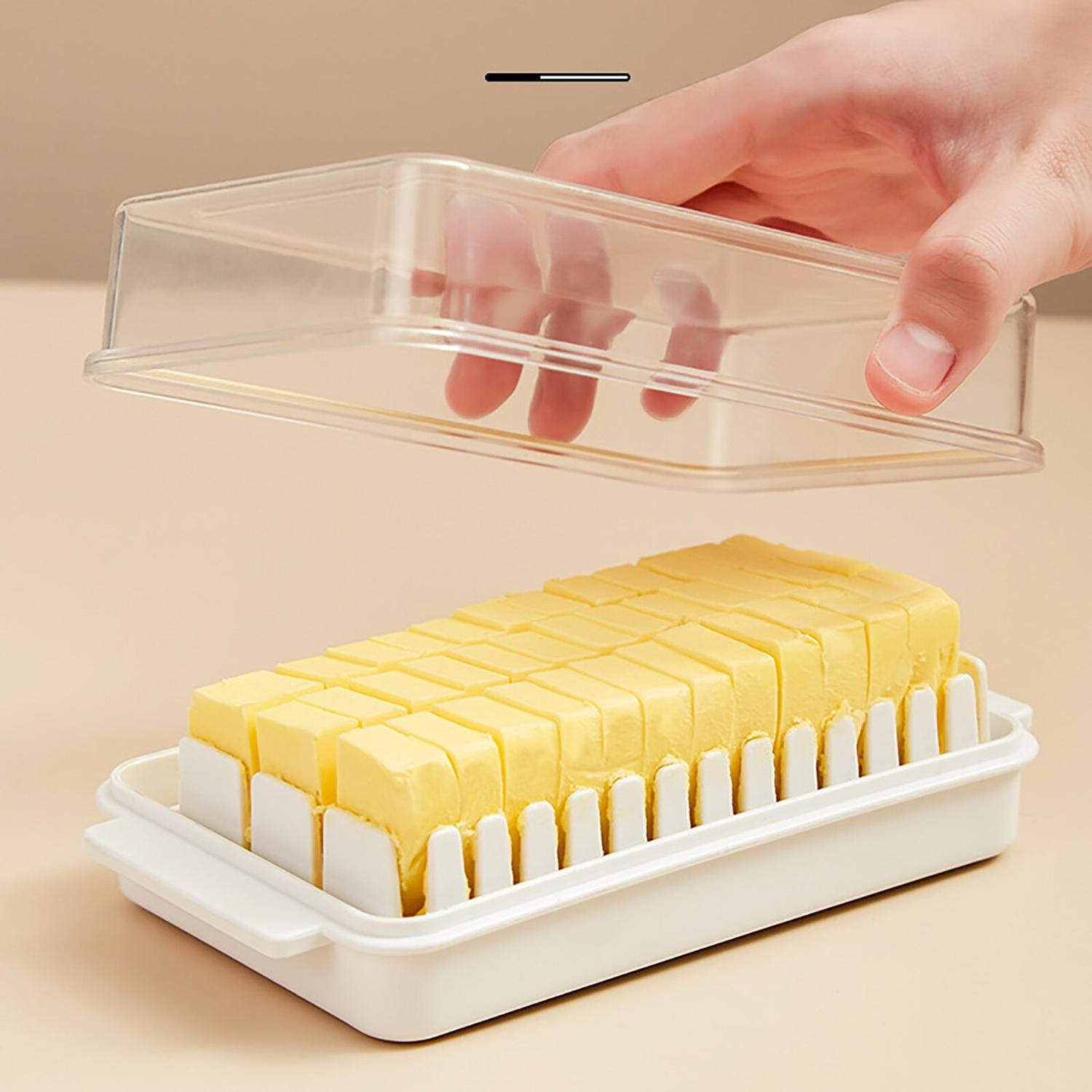 Slimme botercontainer met deksel