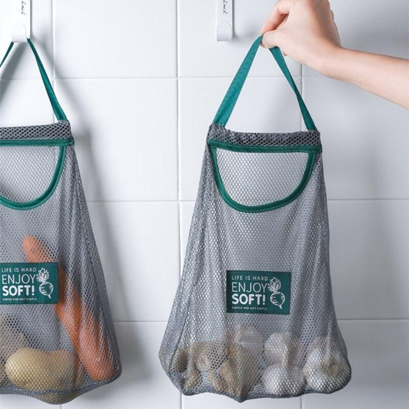 Multifunctional storage bag - net - green