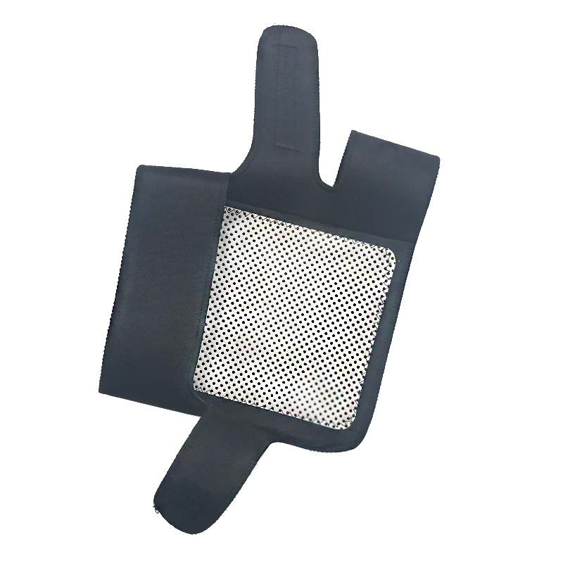 Adjustable knee support with magnetic stones