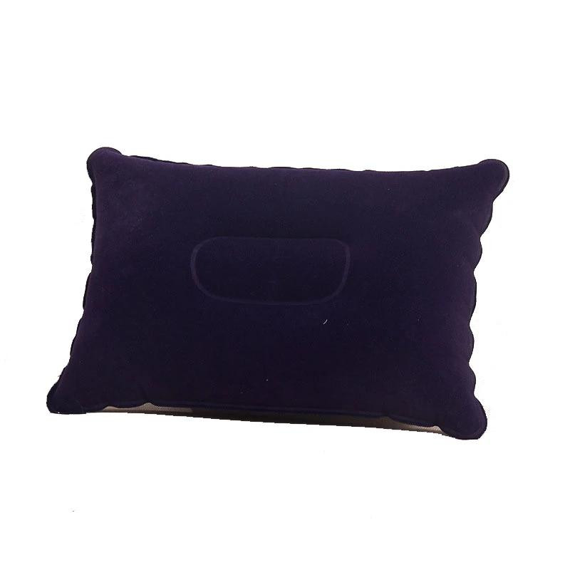 Almohada portátil - hinchable - violeta