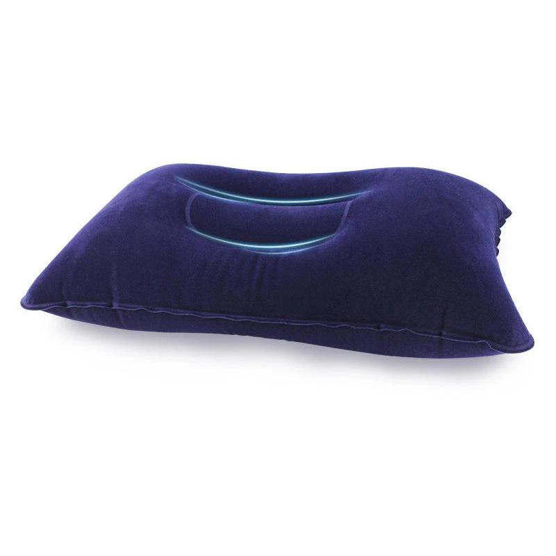 Almohada portátil - hinchable - violeta