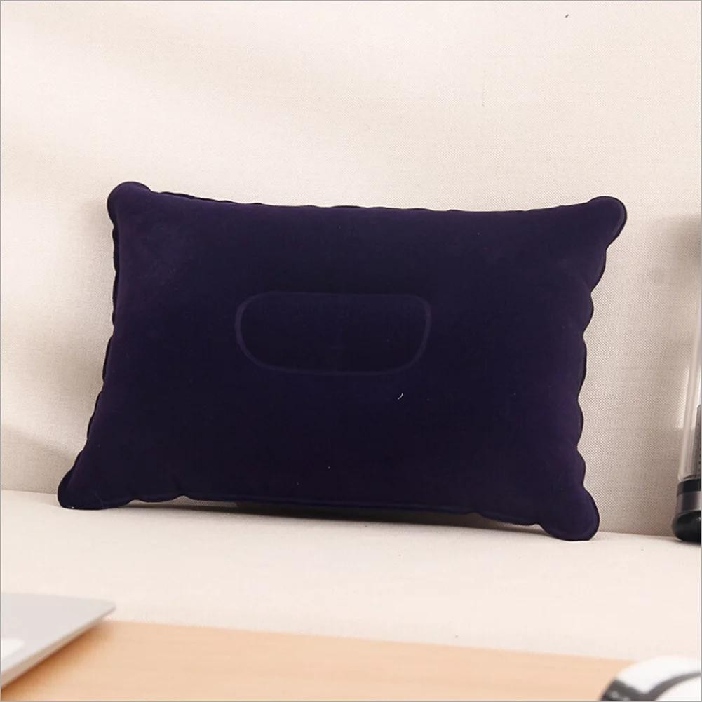 Almohada portátil - hinchable - violeta