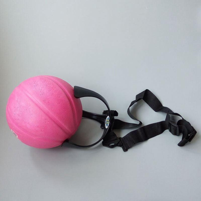 Supporto da parete per pallina - nero - plastica