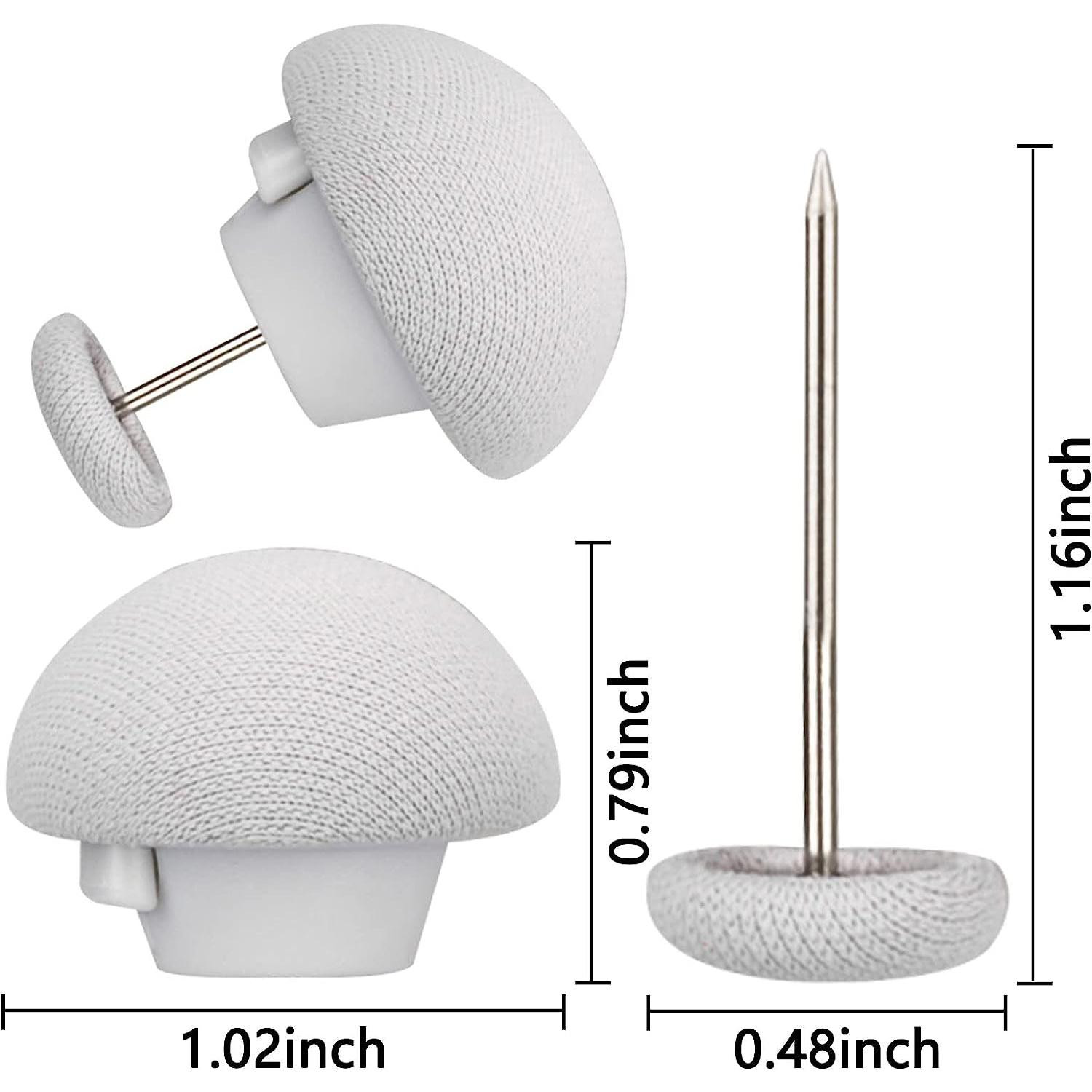 Fastening device for sheets - 8 pcs - white