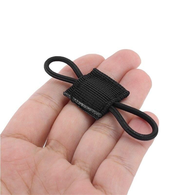 Fastener for backpack - 5 pcs - black