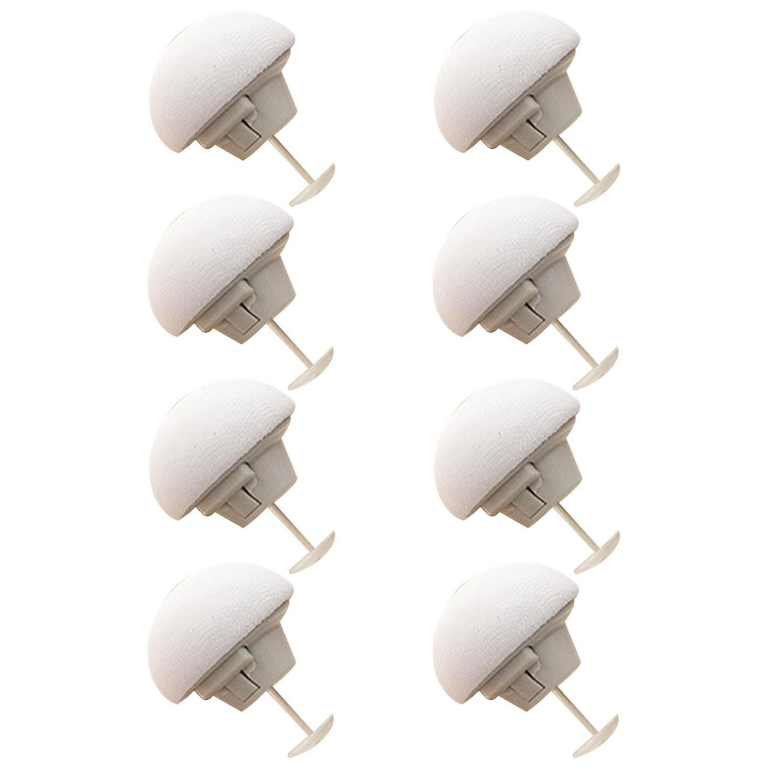 Fastening device for sheets - 8 pcs - white