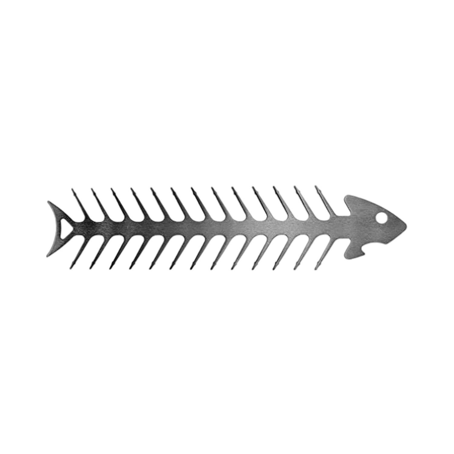 Grillspieße - Fischskelett - Edelstahl