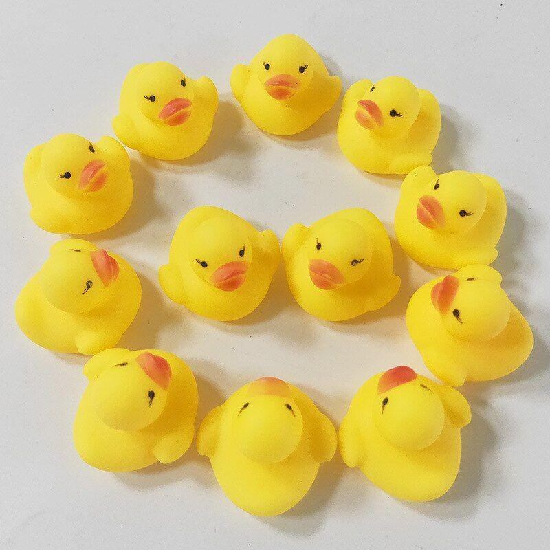 Piepende Badeenten – 10er-Pack