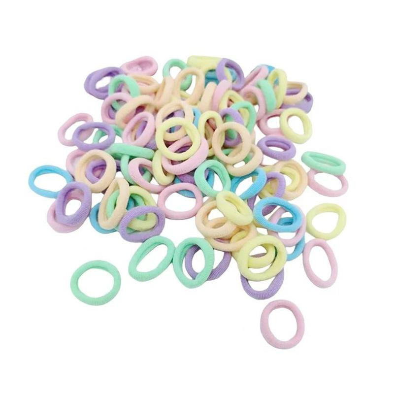 Cordoncini per capelli - pastello - 50 pz