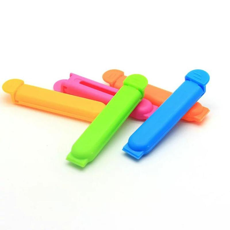 Bag Clips - 10 pcs - mixed colors
