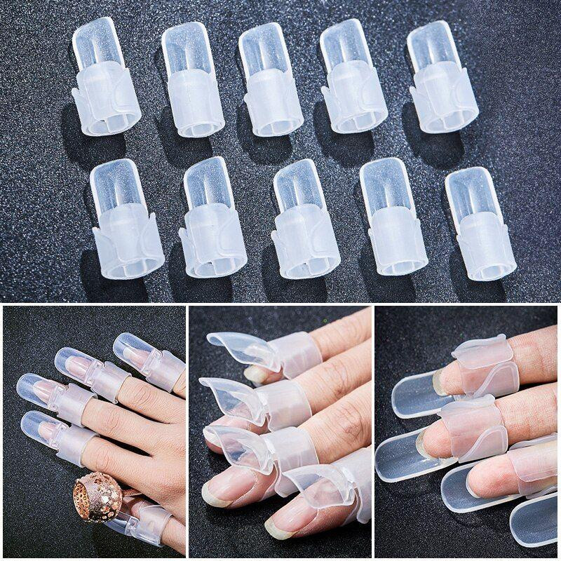 Manicure Protection, Transparent - 10 -Pack
