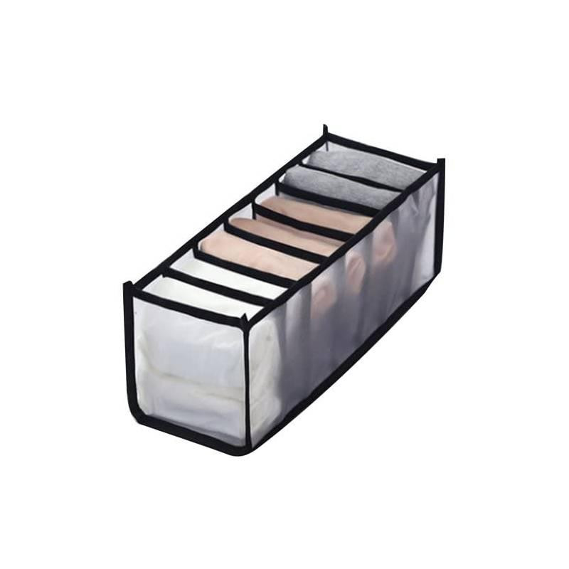 Storage box for underwear - 7 compartments