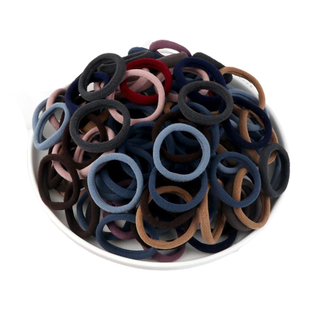 Cordoncini per capelli - neri - 50 pz