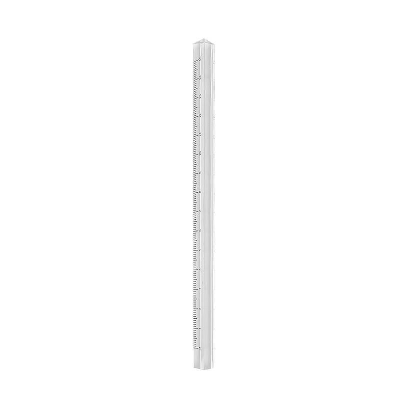 Regla tridimensional - forma triangular - 15 cm