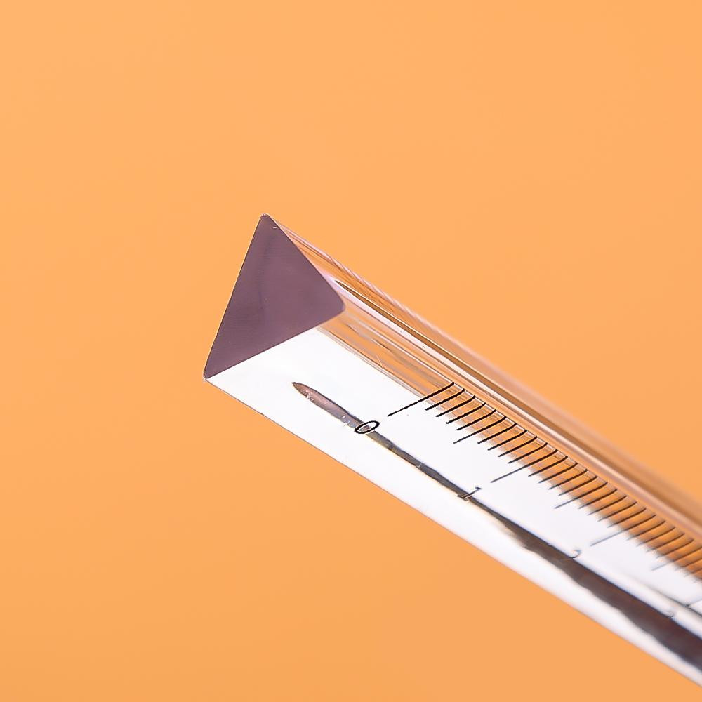 Three -dimensional ruler - triangular -shaped - 15 cm
