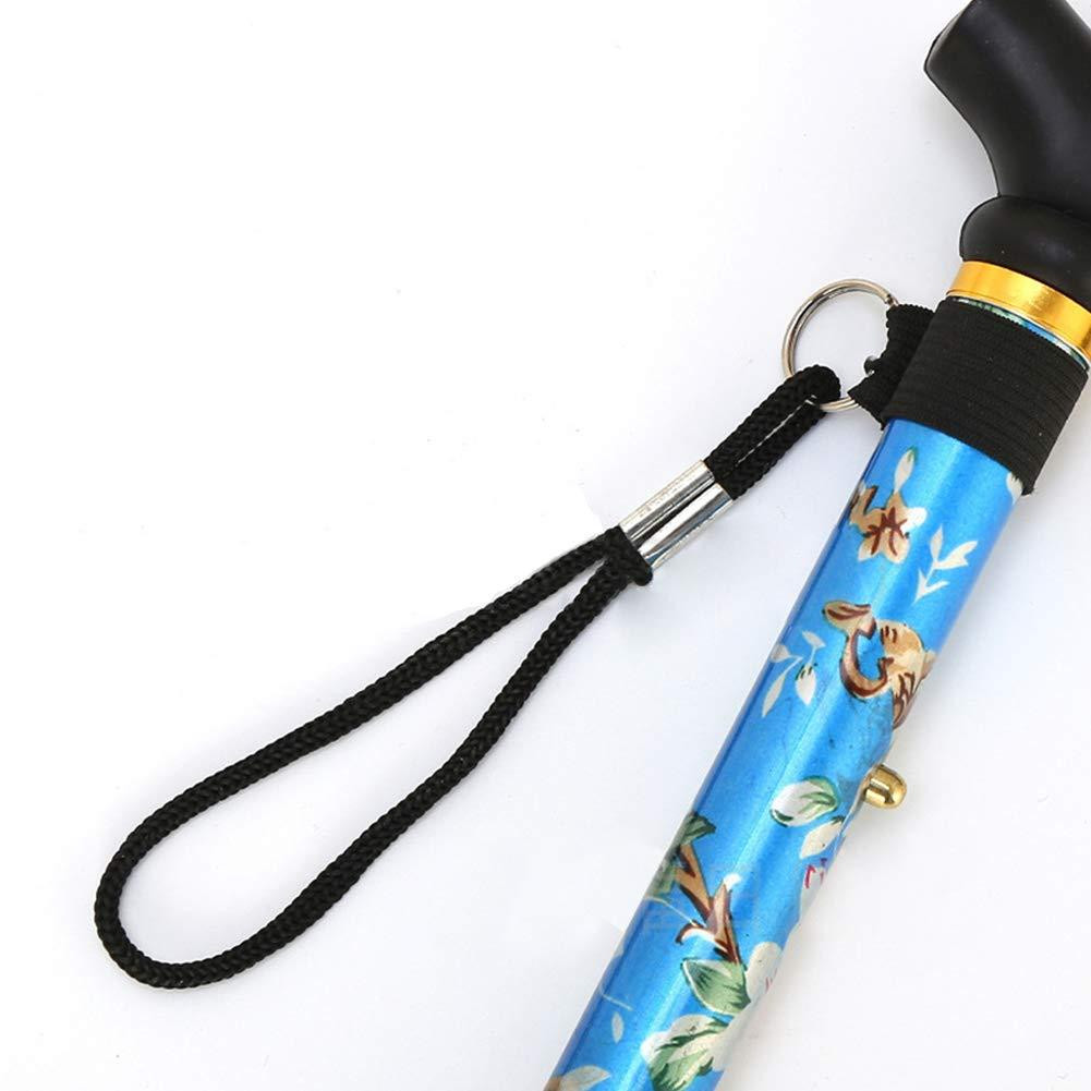 Foldable stick - blue - adjustable - 81–92 cm