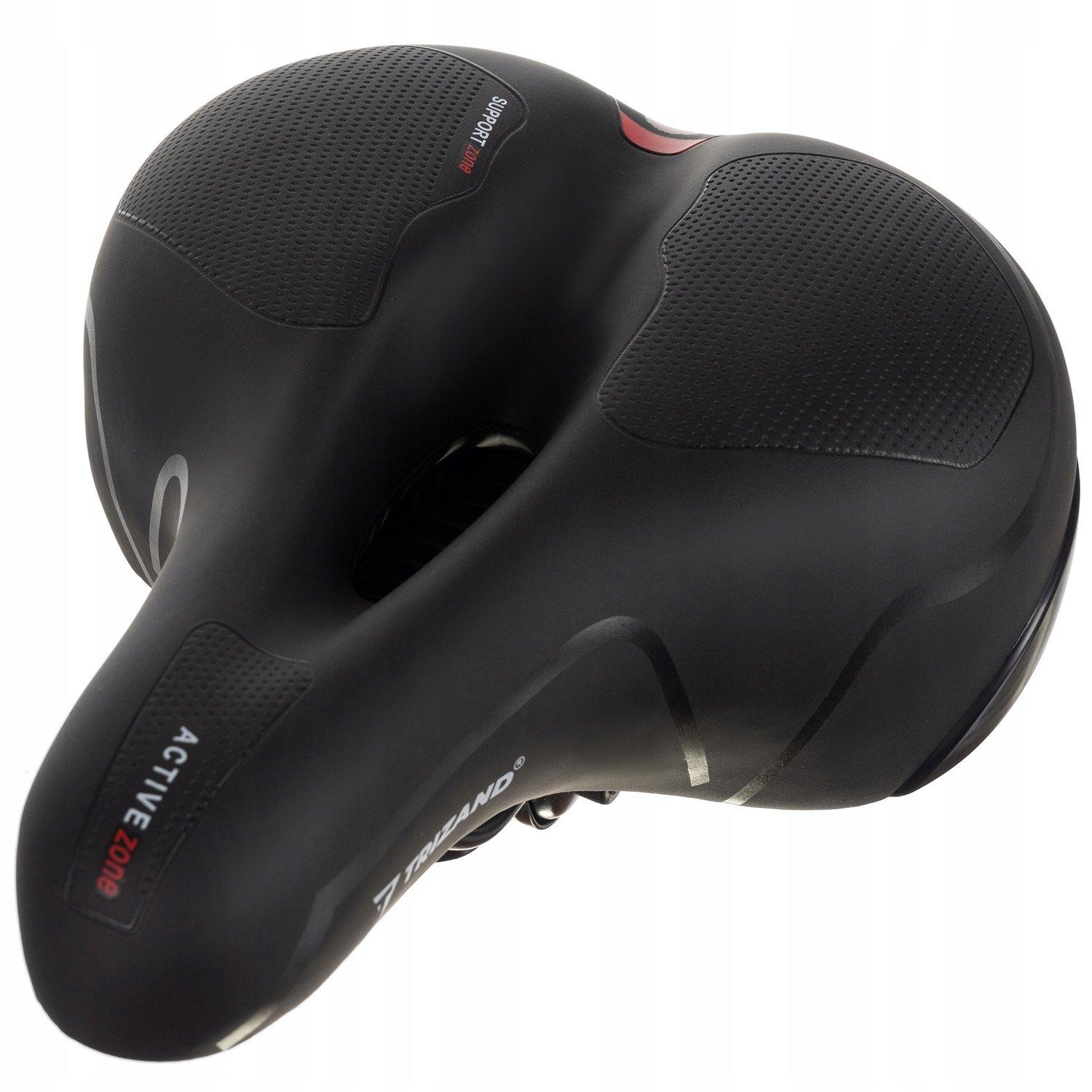Bicycle saddle and saddle protection - black