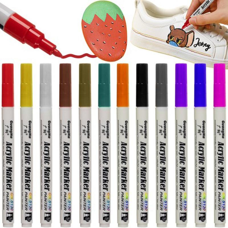 Acrylstifte - Marker - 12 Stk