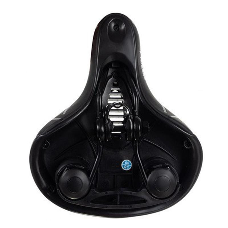 Bicycle saddle and saddle protection - black