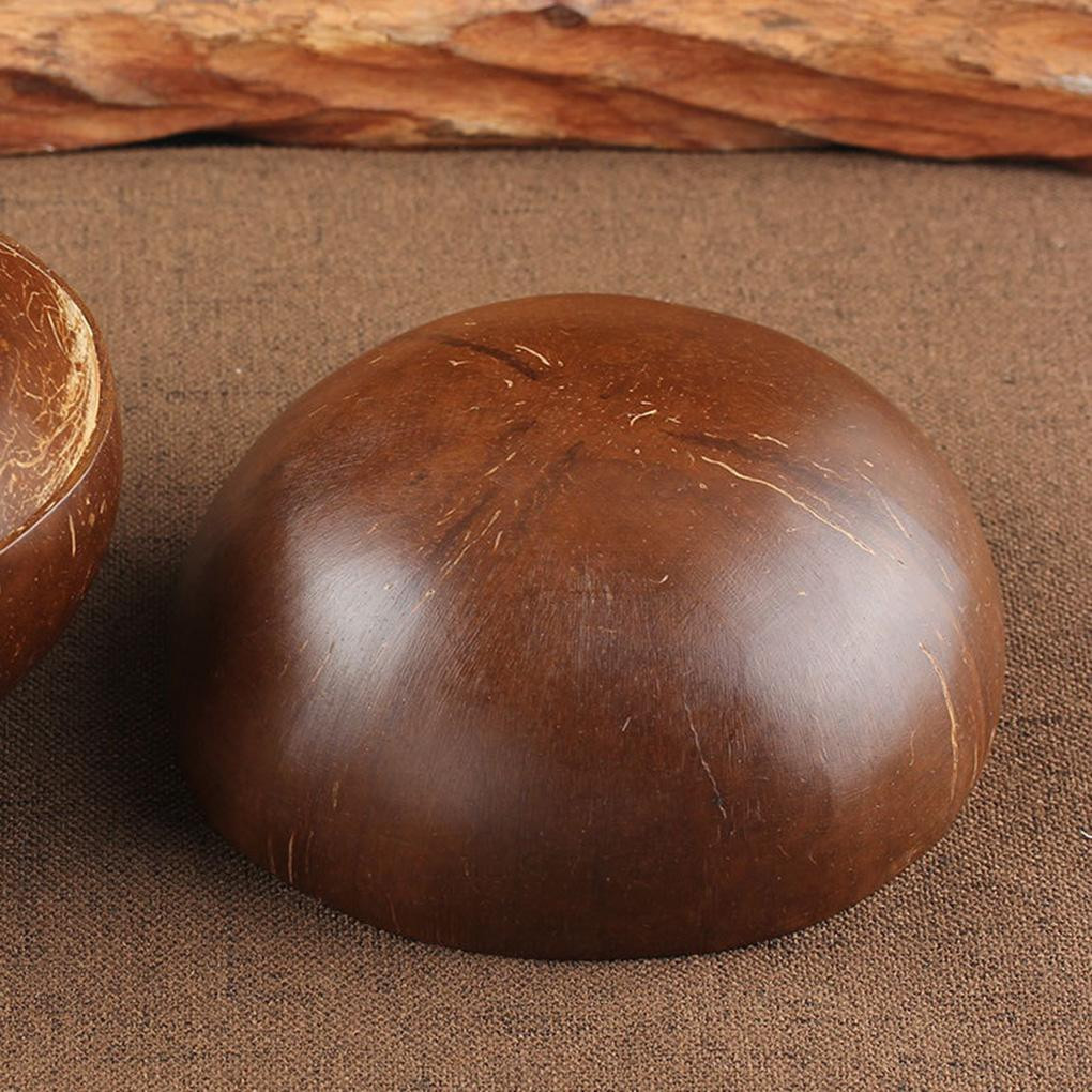 Cuenco de cáscara de coco, 4 piezas