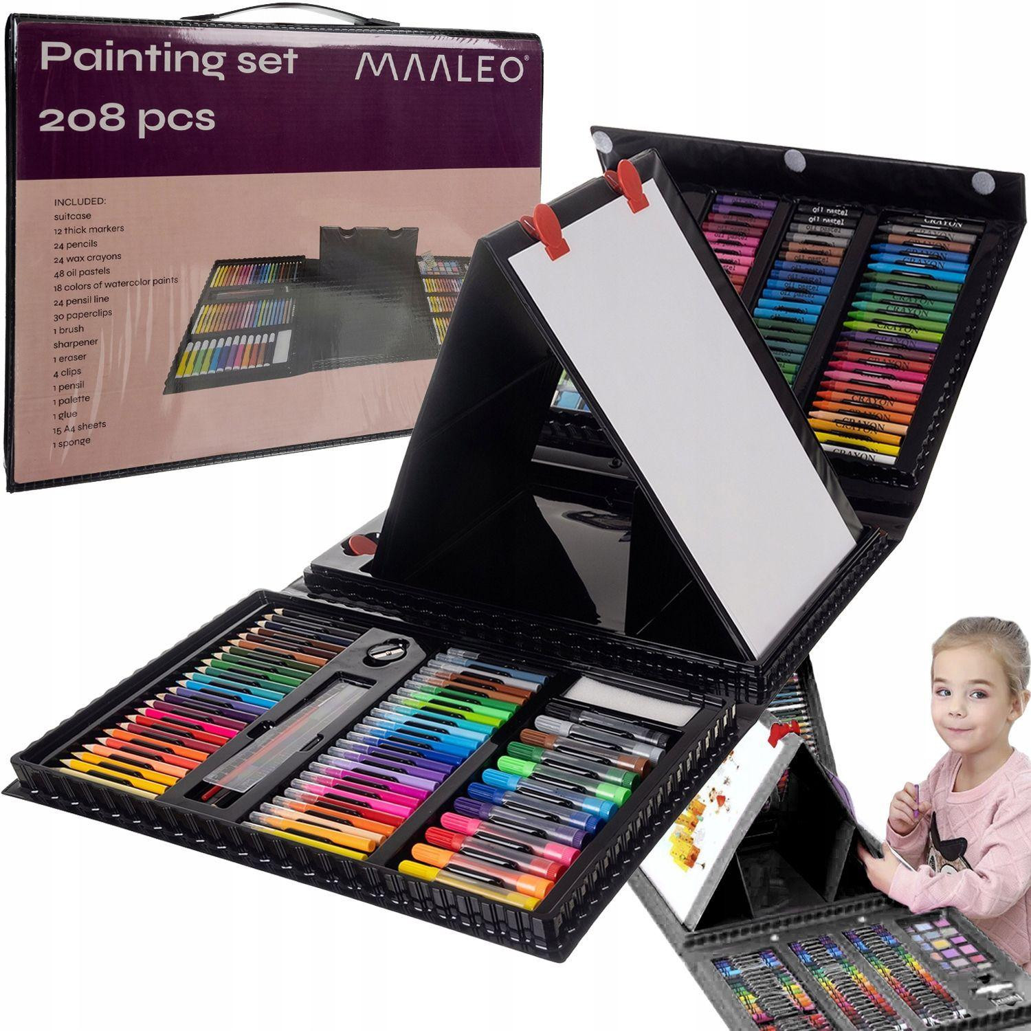 Set pittore in borsa - 208 pezzi