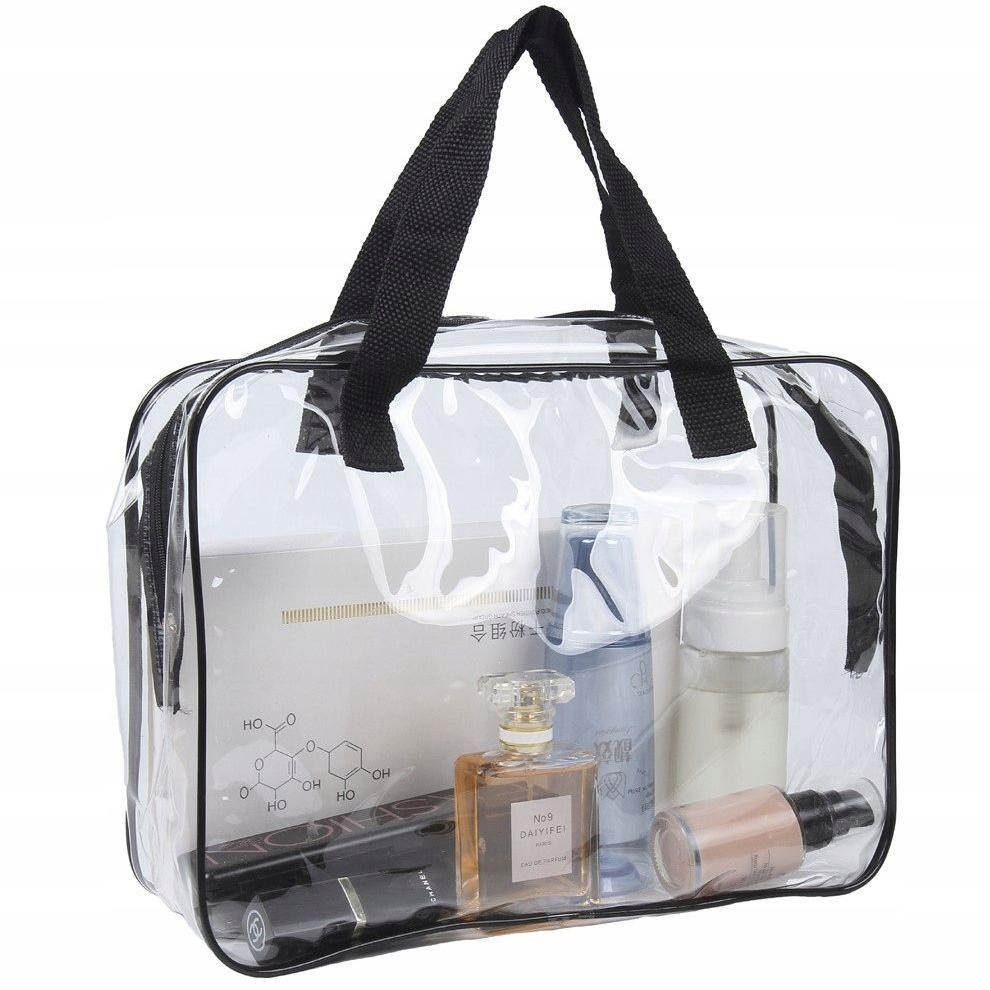 Transparent necessities - 3 pcs - pvc