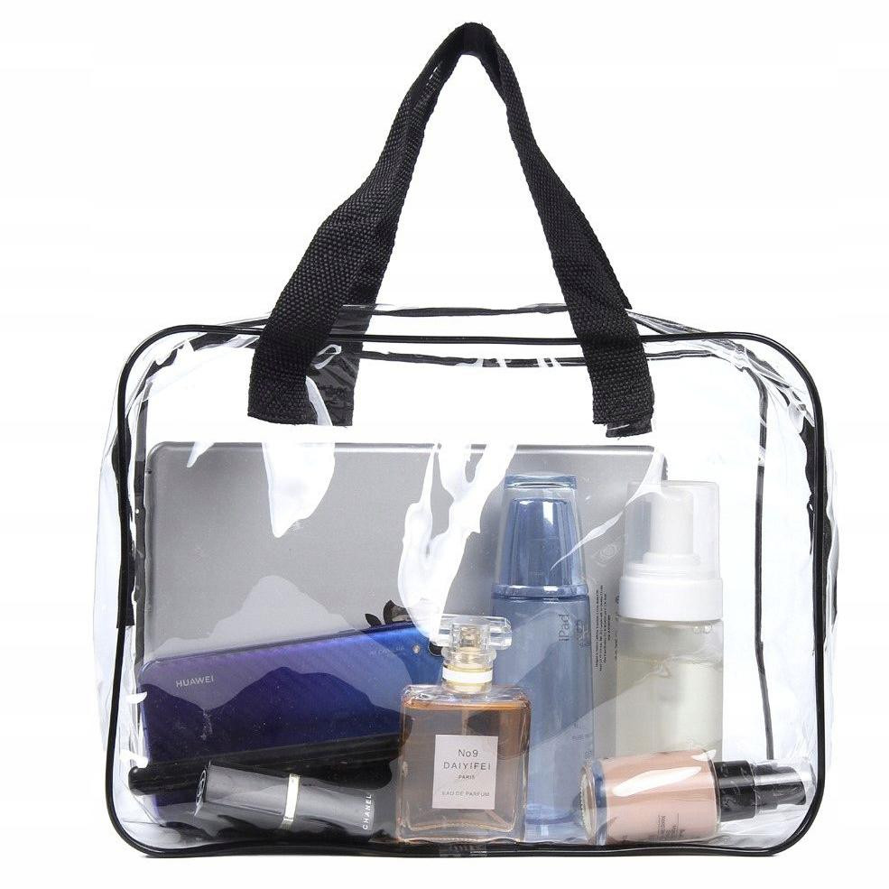 Transparent necessities - 3 pcs - pvc