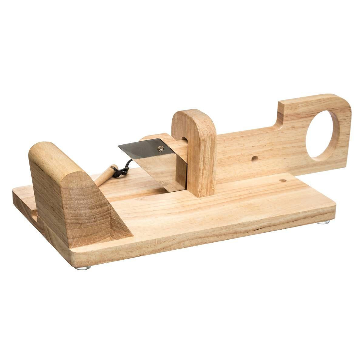 Fleischschneider - manuell - Holz