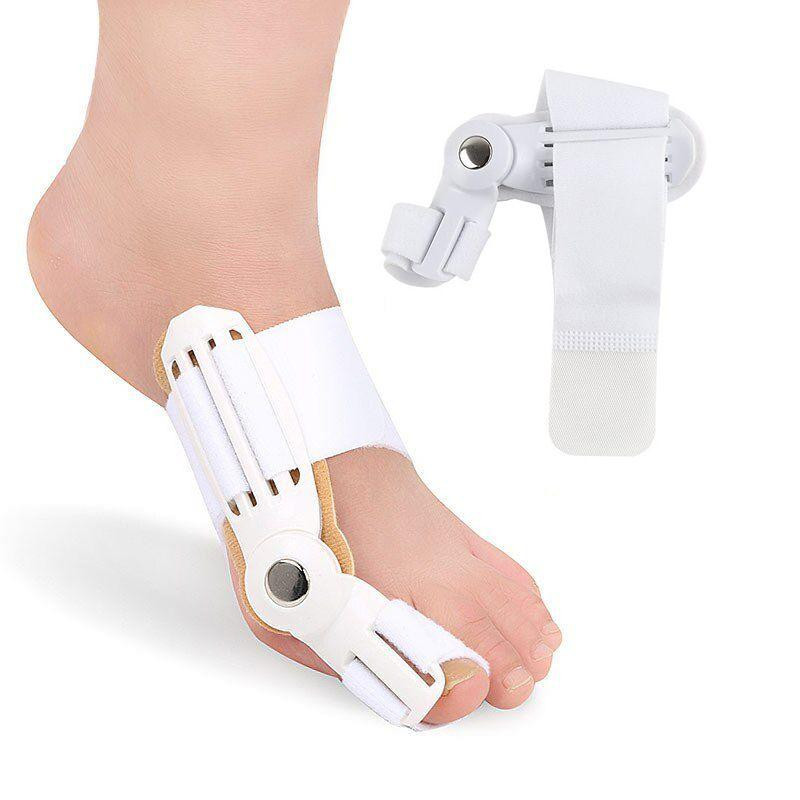 Rustrail tegen hallux valgus