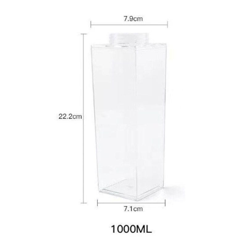 Plastikflasche - Milchkarton - 1000 ml