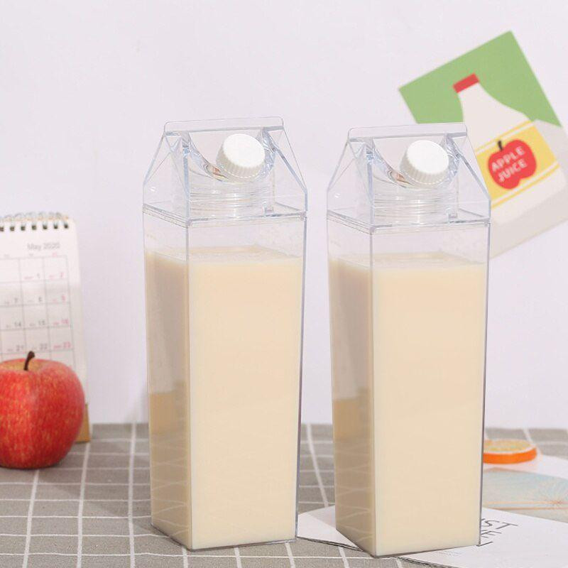 Plastikflasche - Milchkarton - 1000 ml