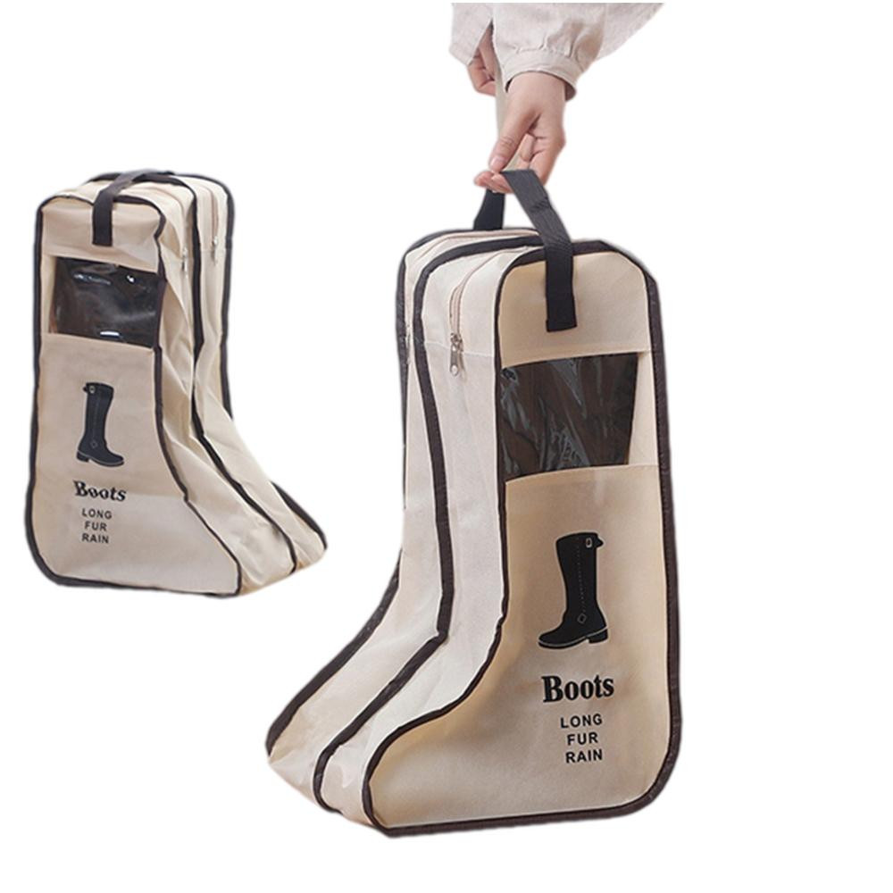 Storage bag for boots - beige
